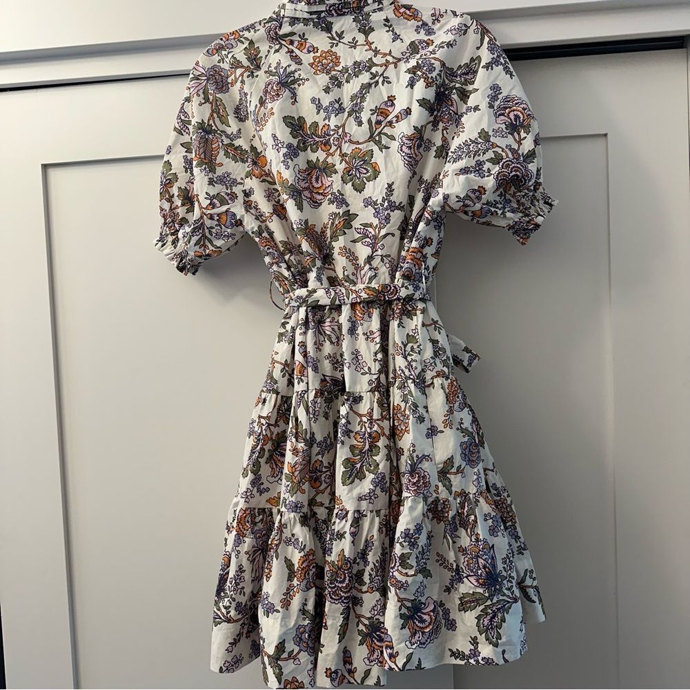 Hermoza Louisa Tunic Short Sleeve Floral Dress Size Large - Picture 9 of 14